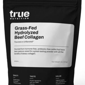 Colágeno Em Pó True Nutrition Hydrolyzed 454g Alimentado Co