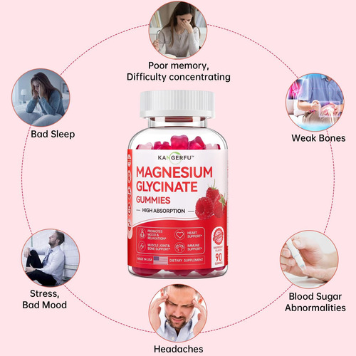 Gummies De Glicinato De Magnésio Kangerfu 300mg - Suplemento - Imagem 11
