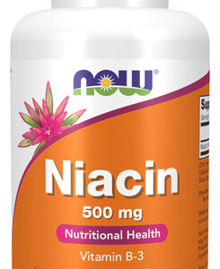 Suplementos Now Foods Niacina (vitamina B-3) 500