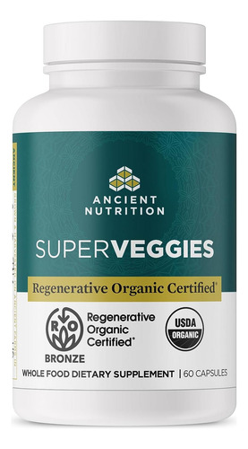 Cápsulas Superveggies Certificadas Orgânicas Regenerativas Y - Imagem 8