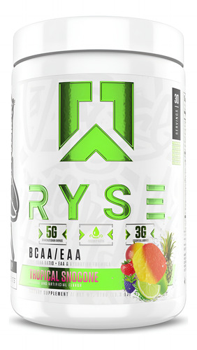 Suplemento Ryse Bcaa Eaa Powder Tropical Snocone 30 Porções