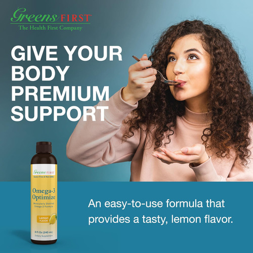Greens First Omega-3 Optimize - Fórmula De Suplemento De Óle - Imagem 8