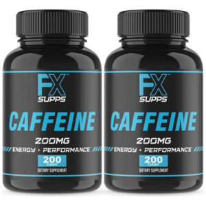 Fx Supps Caffeine 200 Mg Pílulas (2-pack 200 Cápsulas) Supl