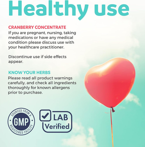 Organic Cranberry Pills - Concentrado 50:1 Equivale A 25.000 - Imagem 8