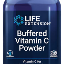 Vitamina C Tamponada Life Extension Em Pó 454 Gramas