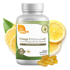 Zahler Omega 3 Com Vitamina D - Óleo De Peixe Ômega D3 Com V