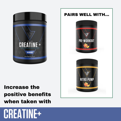 Suplemento Vedge Nutrition Creatine+ Vegan 30 Porções - Imagem 8
