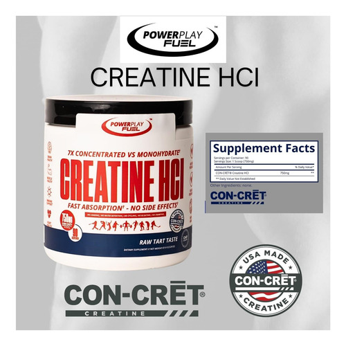 Pó De Creatina Hcl: Força Para Homens E Mulheres - Imagem 8
