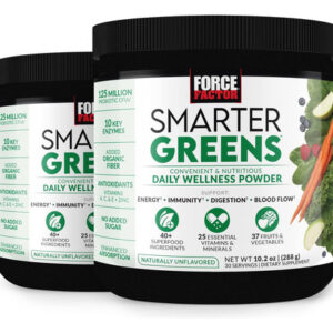 Force Factor Smarter Greens Daily Wellness Powder 2-pack Par