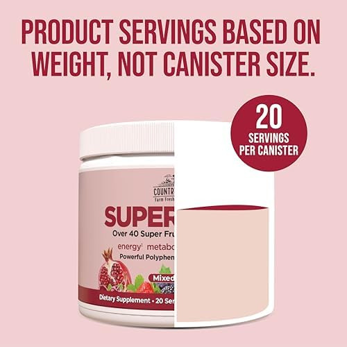 Country Farms Super Reds Superalimento Energizante De Polif - Imagem 12
