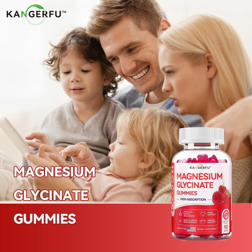 Gummies De Glicinato De Magnésio Kangerfu 300mg - Suplemento - Imagem 17