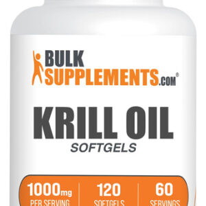 Suplemento De Óleo De Krill Bulksupplements.com 1000 Mg 120
