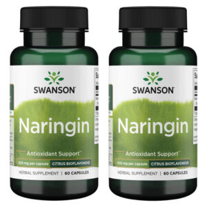 Suplemento Swanson Naringin 500 Mg 60 Cápsulas (pacote Com 2
