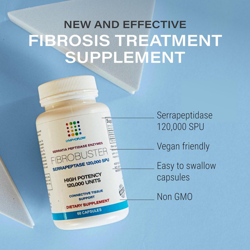 Bruizex Fibrobuster: Enzimas Proteolíticas Serrapeptase Spu - Imagem 3