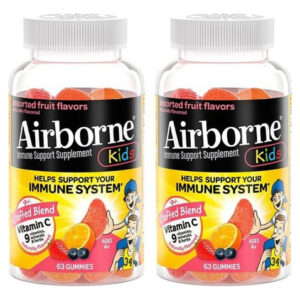 Gomas De Vitamina C Para Crianças Transportadas Por Via Aére