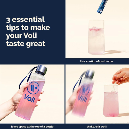 Hidratação Voli: Pacote Variado Mistura De Sabores - Imagem 5