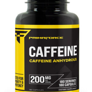 Pílulas De Cafeína Primaforce 200mg 180 Cápsulas