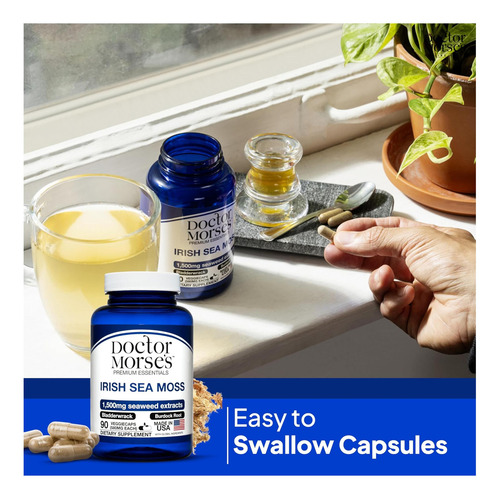 Cápsulas Avançadas De Irish Moss 1500mg - Suplemento Natural - Imagem 11
