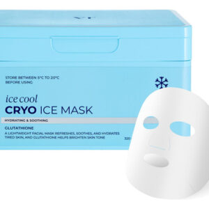 Máscara De Lençol Vt Cosmetics Cryo Ice Mask Hydrating X30