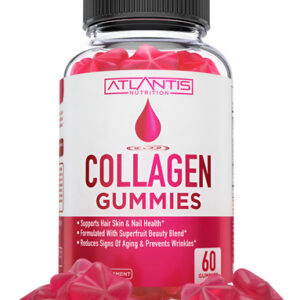 Peptídeos De Colágeno Gummies Atlantis Nutrition Women 60 Un