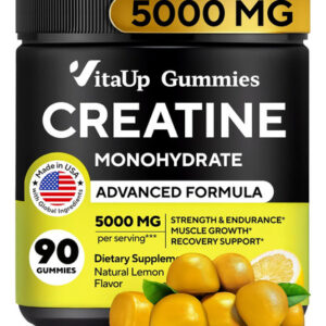 Gomas De Creatina Monohidratada Vitaup Para Homens Força