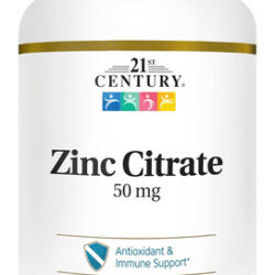 21st Century Healthcare Citrato De Zinco Em Comprimidos D...