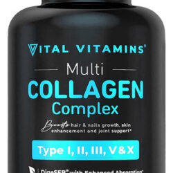 Vital Vitamins Collagen For Women & Men - Tipo I Ii Iii...