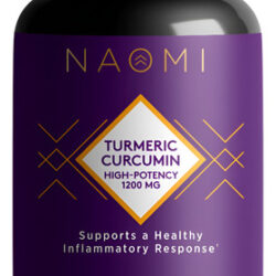 Suplemento Naomi Curcuma Curcumina 1.200 Mg 60 Cápsulas