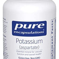 Cápsulas Puras De Potássio Aspartato Suplemento El