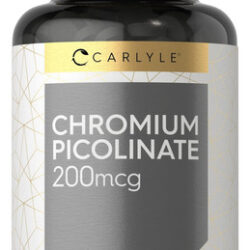 Picolinato De Cromo 200mcg 250 Comprimidos Vegetariano