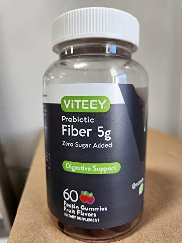Gomas De Fibra Prebiótica 5g Sem Açúcar Apoia Digestão - Imagem 7