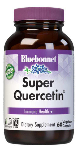 Cápsulas Vegetais Com Superquercetina Da Fórmula Bluebonnet - Imagem 8