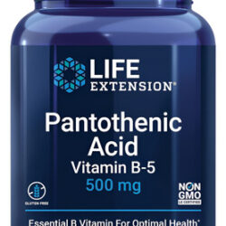 Life Extension Ácido Pantotênico 500 Mg - Vitamina B5