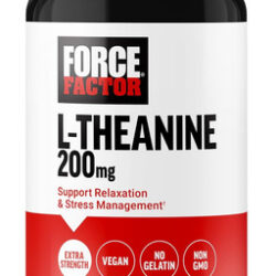 Force Factor L Teanina Suplemento De L-teanina De Força Ext