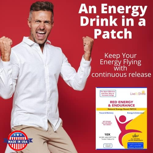 Patch De Energia Vermelha E Resistência - Energia Natural - - Imagem 12