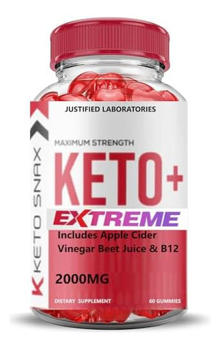 Keto Snax Keto Acv Gummies Extreme 2000mg Keto Snax Keto Gum - Imagem 2