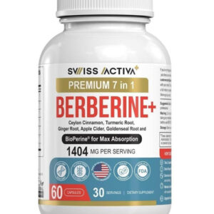 Berberina Orgânica 7 Em 1 Com Bioperina: Força Natural