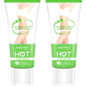Creme De Emagrecimento Aiqiusha Hot Cream 60ml Pacote Com 2
