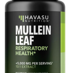 Suplemento Havasu Nutrition Mullein Leaf 500mg 60 Cápsulas