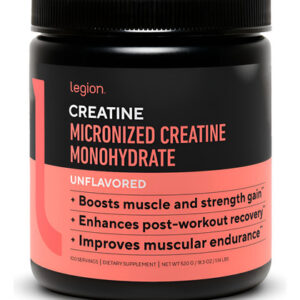 Suplemento De Creatina Micronizada Monohidratada Legion 100