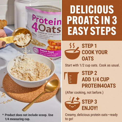 Proteína Em Pó Pescience Protein 4 Aveia Manteiga De Amendoi - Imagem 5