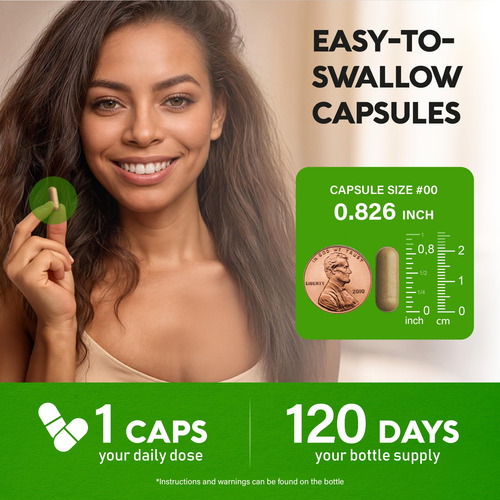 Suplemento De Extrato De Chá Verde Nutraharmony 120 Cápsulas - Imagem 5