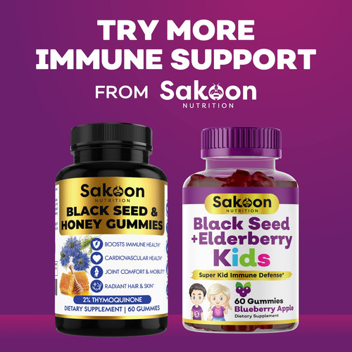 Suplemento Sakoon Nutrition Sabugueiro E Óleo De Semente Pre - Imagem 8