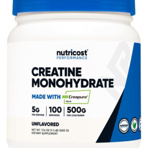 Nutricost Creapure® Creatina Monohidratada 500 Gramas