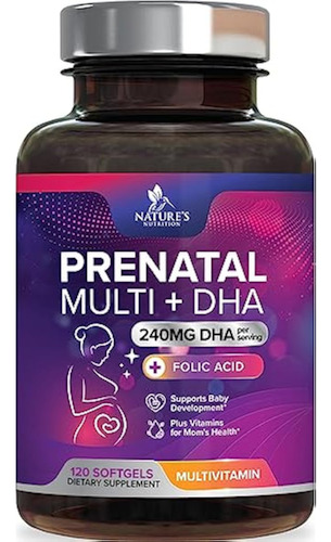 Multivitamínico Pré-natal Feminino Com Ácido Fólico +