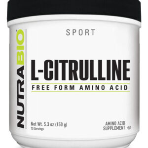 Suplemento Nutrabio L-citrulina 150g Aminoácido De Forma Li