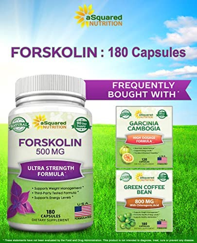 Forskolina 500 Mg Força Máxima 180 Cápsulas - Imagem 2
