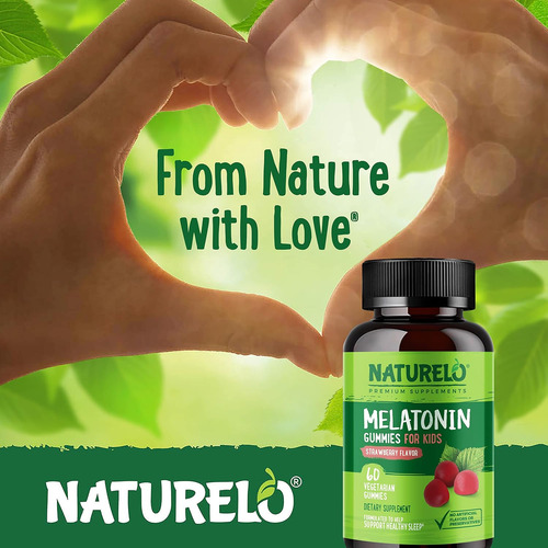 Naturelo Melatonin Gummies For Kids Sem Glúten Sem Ogm Sem - Imagem 7