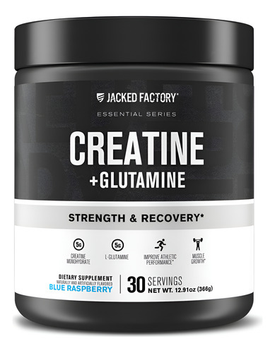 Suplemento Jacked Factory Creatine + Glutamina 30 Porções - Imagem 9