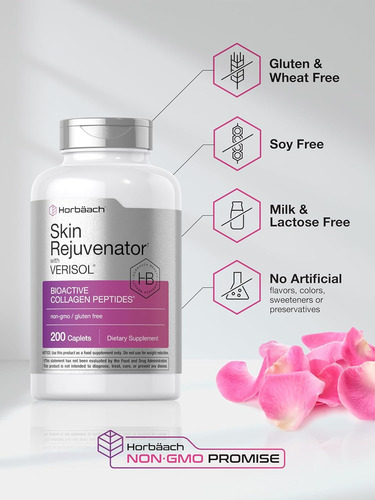 Horbäach Rejuvenescedor Da Pele Com Verisol Colagénio Bioa - Imagem 5